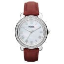 ราคานาฬิกาข้อมือ Fossil รุ่น ES3190 Fossil Emma Leather Watch