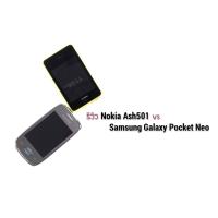 รีวิวเปรียบเทียบ Nokia Asha 501 vs Samsung Galaxy Pocket Neo