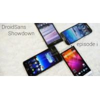 DroidSans Showdown ตอนที่ 1 : ศึกสี่เส้า Asus Padfone Infinity , htc One , Sony Xperia Z , Samsung Galaxy S4
