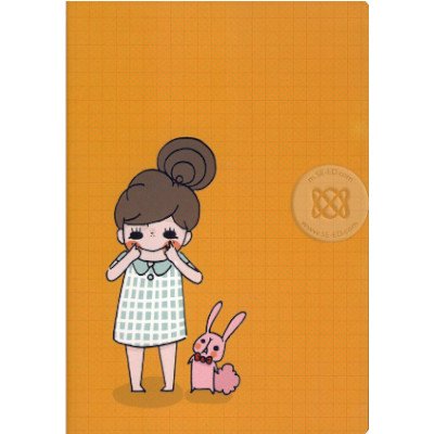 สมุดโน้ตบ่นบ่น ลายยิ้ม สีส้ม (ISBN:8858781903148)