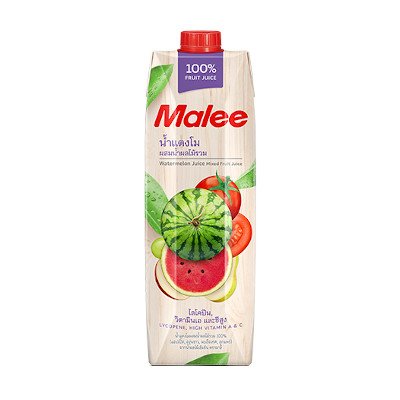 มาลี น้ำแตงโมผสมน้ำมะเขือเทศ 100% 1000มล. (Malee 100% Watermelon Juice Mixed Tomato Juice 1000ml)