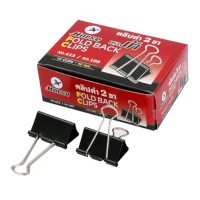 ราคา ตราม้า คลิปดำ 2 ขา No.109 ขนาด 40 มม.