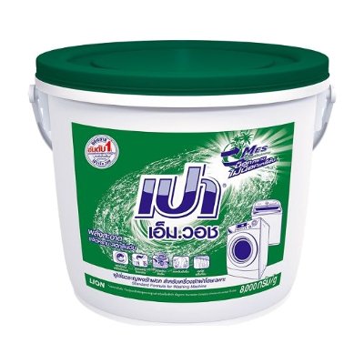 เปา เอ็ม.วอช ผงซักฟอก 8000 กรัม (Pao M.Wash Powder Detergent 8000g)