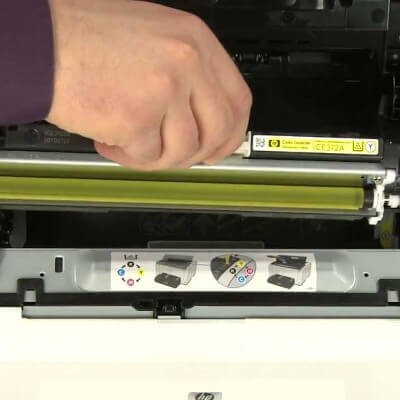 HP Color LaserJet Printer เครื่องปริ้น รุ่น CP1025