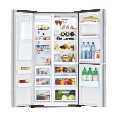 Hitachi ตู้เย็น 3 ประตู ขนาด 21.1 คิว รุ่น R-M600AGP4THX