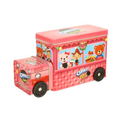 โอรีโอ คุกกี้แซนวิชรสช็อกโกแลต 68.5กรัม x 4 ห่อ (Oreo Chocolate Sandwich Cookies 68.5g x 4 Packs)