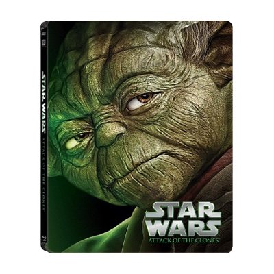 Star Wars Episode II: Attack Of The Clones สตาร์วอร์ส เอพพิโซด 2 กองทัพโคลนส์จู่โจม (Steelbook) (Blu-ray)
