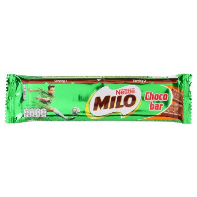 ไมโล ช็อกโกบาร์ ขนมหวานรสช็อกโกแลต 30กรัม (Milo Choco Bar Chocolate Flavoured Confectionery 30g)