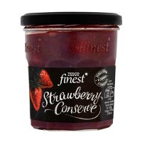 ราคา เทสโก้ ฟายเนสท์ แยมสตรอเบอร์รี่ 340กรัม (นำเข้า) (Tesco Finest Strawberry Conserve 340g (Imported))
