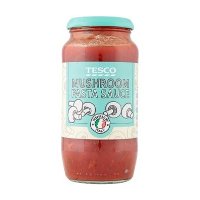 ราคา เทสโก้ ซอสพาสต้าผสมเห็ด 500กรัม (นำเข้า) (Tesco Mushroom Pasta Sauce 500g (Imported))