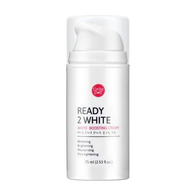เคที่ดอลล์ เรดี้ทูไวท์ ไวท์บูสติ้งครีม ผลิตภัณฑ์บำรุงผิวหน้า 75 มล. (Cathy Doll Ready 2 White White Boosting Cream 75ml)