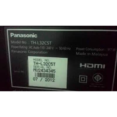 Panasonic LCD TV ทีวี ขนาด 32 นิ้ว รุ่น TH-L32C5T