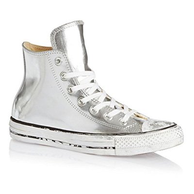Converse All Star Chrome Leather Hi Sneakers