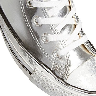 Converse All Star Chrome Leather Hi Sneakers