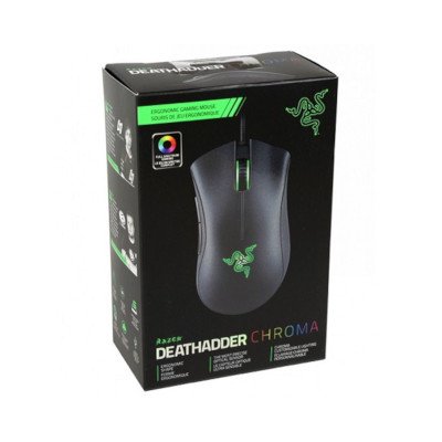 Razer Essential Ergonomic Gaming Mouse รุ่น DeathAdder Chroma