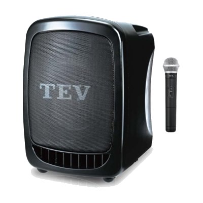 Tev Portable PA System ไมโครโฟนไร้สายพร้อมเครื่องขยายเสียงและลำโพง รุ่น TA-300