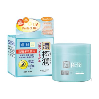 ฮาดะ ลาโบะ ยูวี เพอร์เฟค เจล ผลิตภัณฑ์บำรุงผิวหน้าผสมสารกันแดด เอสพีเอฟ50+ พีเอ++++ 80 กรัม (Hada Labo SPF50+ PA++++ UV Perfect Gel 80g)