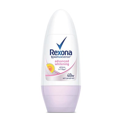เรโซน่า โมชั่นเซนส์ แอดวานซ์ ไวท์เทนนิ่ง โรลออน 50 มล. (Rexona Motionsense Advanced Whitening Roll-on Antiperspirant 48Hr Deodorant 50ml)