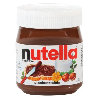 นูเทลล่า เฮเซลนัทบดผสมโกโก้ 350กรัม (Nutella Hazelnut Spread 350g)