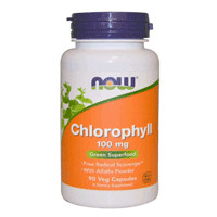 ราคา Now Foods Chlorophyll 100 mg 90 แคปซูล