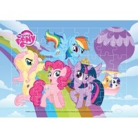 ราคา หนังสือ MY LITTLE PONY PARTY PONY สมุดระบายสี มาย ลิตตเติ้ล โพนี่ (พร้อมจิ๊กซอว์) (ISBN:8854654131540)