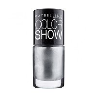ราคา เมย์เบลลีน นิวยอร์ก น้ำยาทาเล็บ คัลเลอร์โชว์ เบอร์ 007 สีซิลเวิอร์ ไลนิ่งซ์ (Maybelline New York Color Show Nail Polish No.007 Silver Linings)