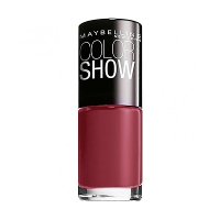 ราคา เมย์เบลลีน นิวยอร์ก น้ำยาทาเล็บ คัลเลอร์โชว์ เบอร์ 502 สีเวลเวท ไวน์ (Maybelline Nail Polish Color Show No.502 Velvet Wine)