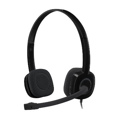 Logitech Stereo Headset with Noise-Cancelling Mic หูฟัง รุ่น H151