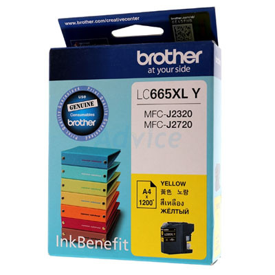 Brother Inkjet รุ่น LC-665XL-Y