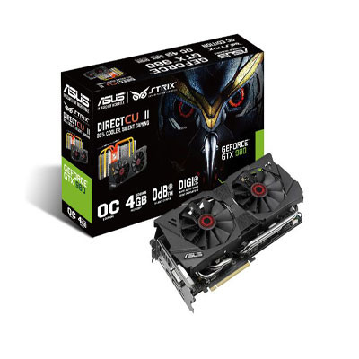 Asus nVidia GeForce Strix DirectCU II OC 4GB GDDR5 รุ่น GTX980