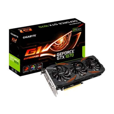 Gigabyte GeForce GTX 1070 G1 Gaming 8G Graphic Card