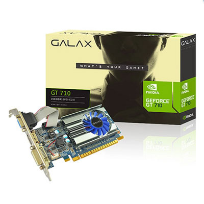 Galax nVidia PCIe 2GB DDR3 64 Bit รุ่น GT710