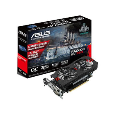 Asus Radeon 2GB GDDR5 OC รุ่น R7 360