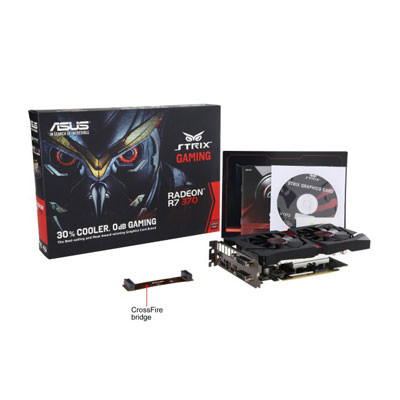 Asus Radeon Strix Gaming 4GB GDDR5 OC รุ่น R7 370