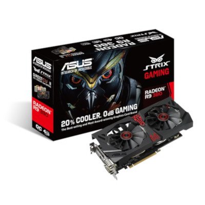 Asus Radeon Strix Gaming 4GB GDDR5 OC รุ่น R9 380