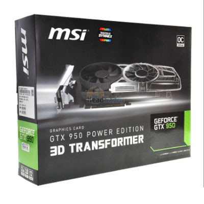 MSI nVidia GeForce Gaming 2GB GDDR5 รุ่น GTX950