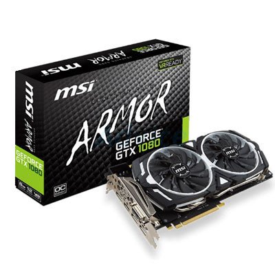 MSI nVidia GeForce 8GB GDDR5X รุ่น GTX1080
