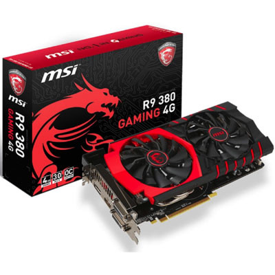MSI Radeon Gaming 4GB GDDR5 รุ่น R9 380