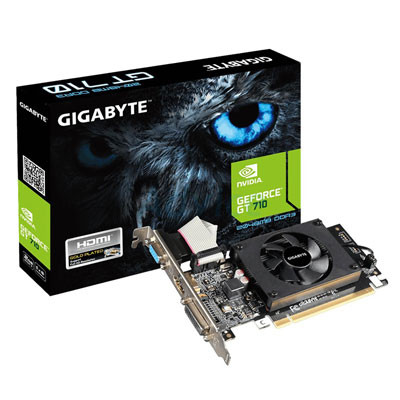 Gigabyte GeForce GT 710 Low Profile 2GB DDR3 Graphic Card