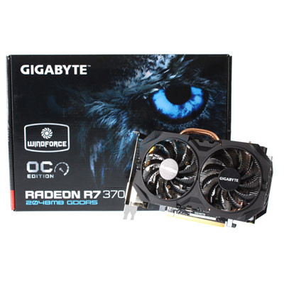 Gigabyte Radeon 2GB GDDR5 OC Windforce 2x รุ่น R7 370