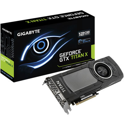Gigabyte nVidia GeForce 12GB GDDR5 รุ่น GTX Titan X
