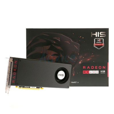 HIS Radeon PCIe AMD 8GB GDDR5 รุ่น RX 480