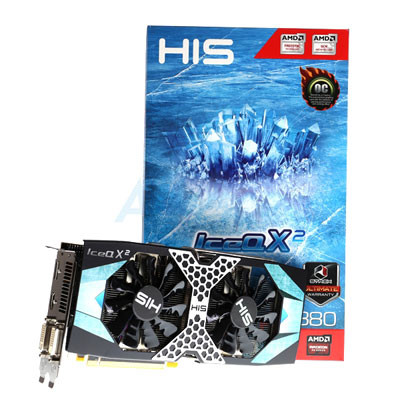 HIS Radeon IceQ X2 OC 4GB D5 256Bit รุ่น R9 380