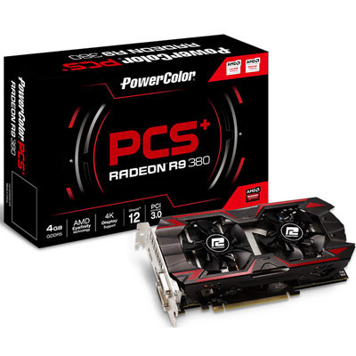 Power Color Radeon PCS+ 4GB DDR5 รุ่น R9 380