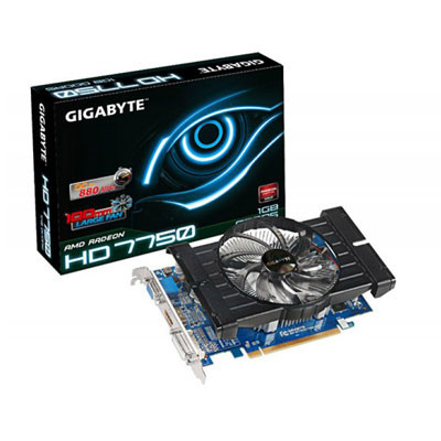 Gigabyte OC Fan 1GB D5 128Bit รุ่น HD 7750