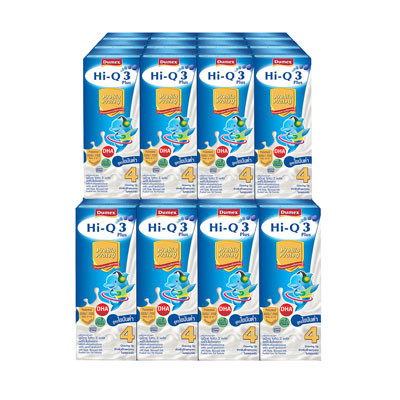 Dumex Hi-Q 3 Plus UHT Plain Formula 4 (Low fat) 180ml Pack x 4