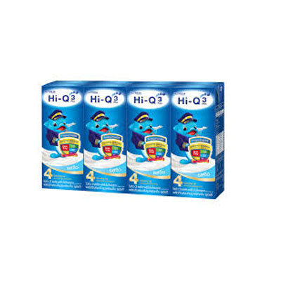 Dumex Hi-Q 3 Plus UHT Plain Formula 4 (Low fat) 180ml Pack x 4