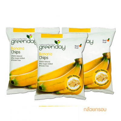 Greenday Banana Chips Original Flavour 50g