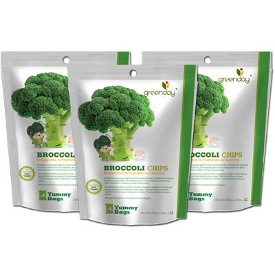 Greenday Fruitfarm Broccoli Chips Original Flavour 36g
