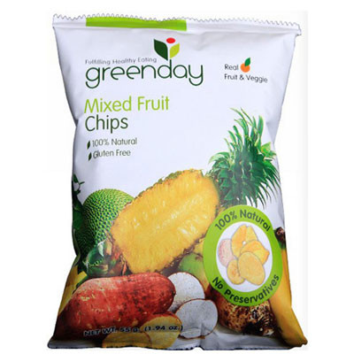 Greenday Mixedfruit Chips Original flavour 55g